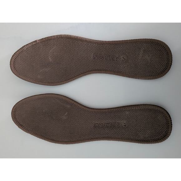 Rothy’s The Flat Women’s Shoes Driftwood Spot Size 6 Round Toe Washable Knit - Picture 7 of 9